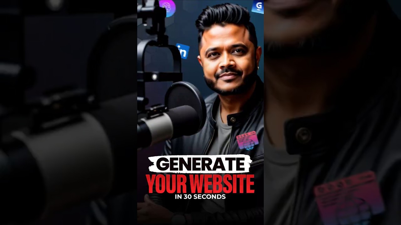 Generate your website in 30 sec | ZaranTech #shorts